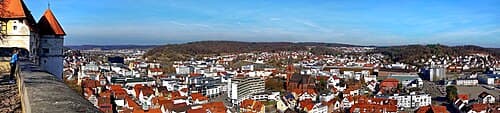 Panorama von Heidenheim an der Brenz