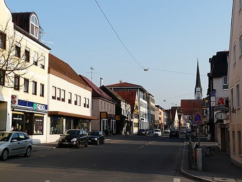Fuggerstraße in Schwabmünchen